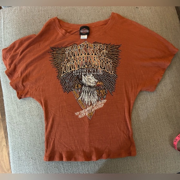 Harley-Davidson Orange Crop Graphic Tee - Picture 6 of 6